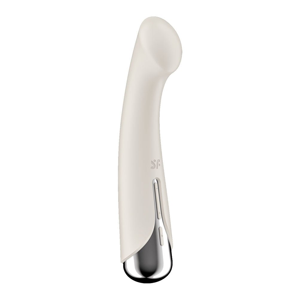 Satisfyer Spinning G-Spot 1 - Beige 16.5 cm Rechargeable Rotating Vibrator