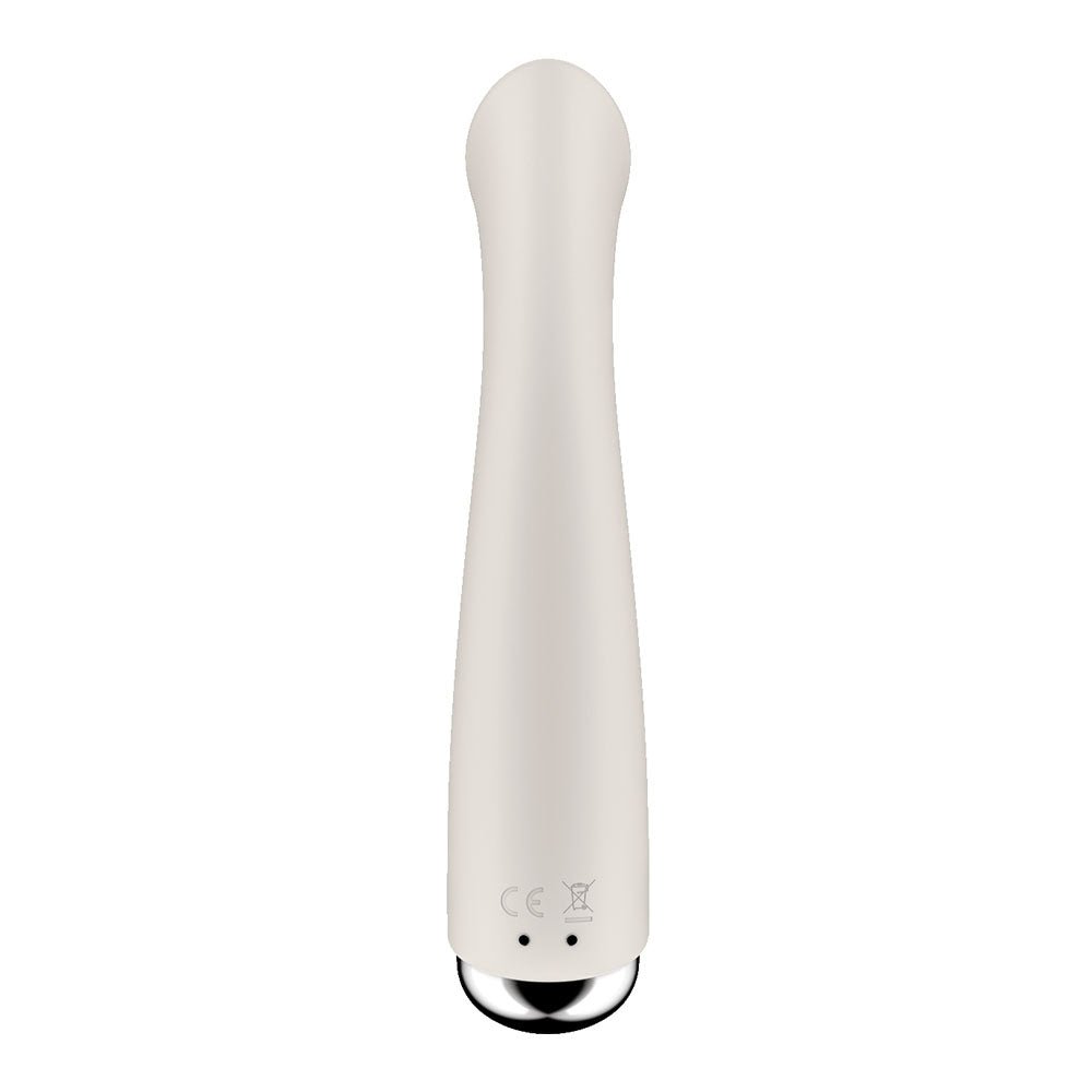 Satisfyer Spinning G-Spot 1 - Beige 16.5 cm Rechargeable Rotating Vibrator