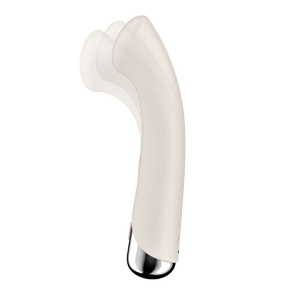 Satisfyer Spinning G-Spot 1 - Beige 16.5 cm Rechargeable Rotating Vibrator