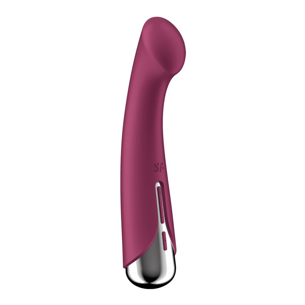 Satisfyer Spinning G-Spot 1 - Red 16.5 cm Rechargeable Rotating Vibrator