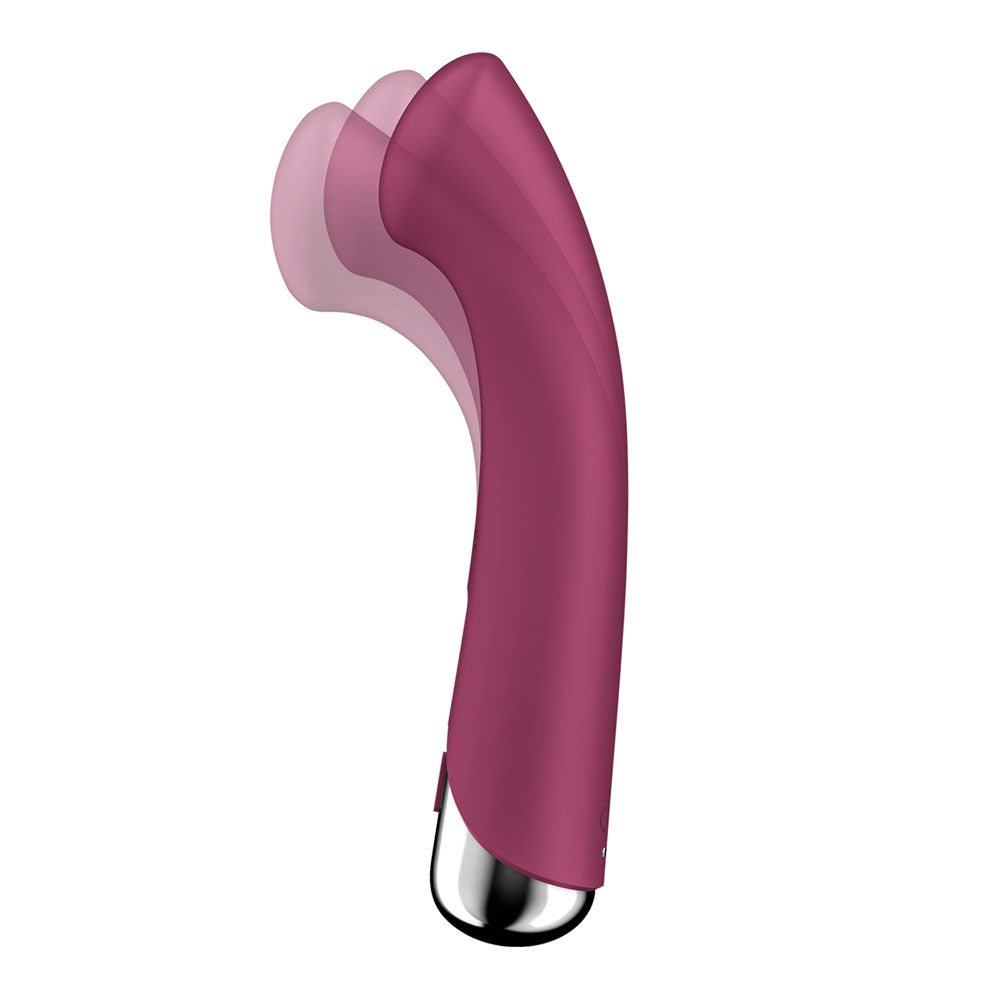 Satisfyer Spinning G-Spot 1 - Red 16.5 cm Rechargeable Rotating Vibrator