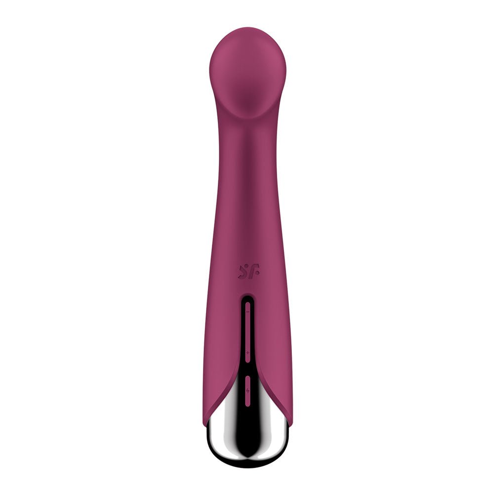 Satisfyer Spinning G - Spot 1 - Red 16.5 cm Rechargeable Rotating Vibrator