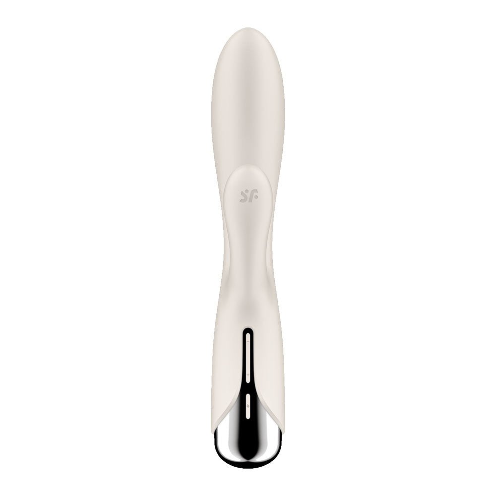 Satisfyer Spinning Rabbit 1 - Beige 20 cm Rechargeable Rotating Rabbit Vibrator