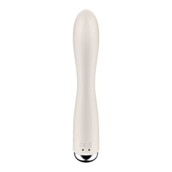 Satisfyer Spinning Rabbit 1 - Beige 20 cm Rechargeable Rotating Rabbit Vibrator