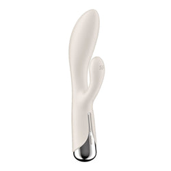 Satisfyer Spinning Rabbit 1 - Beige 20 cm Rechargeable Rotating Rabbit Vibrator