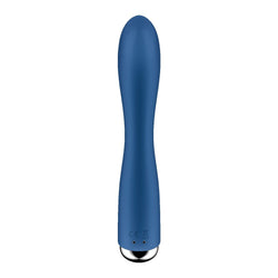 Satisfyer Spinning Rabbit 1 - Blue 20 cm Rechargeable Rotating Rabbit Vibrator