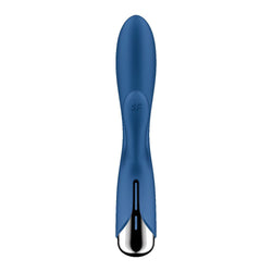 Satisfyer Spinning Rabbit 1 - Blue 20 cm Rechargeable Rotating Rabbit Vibrator