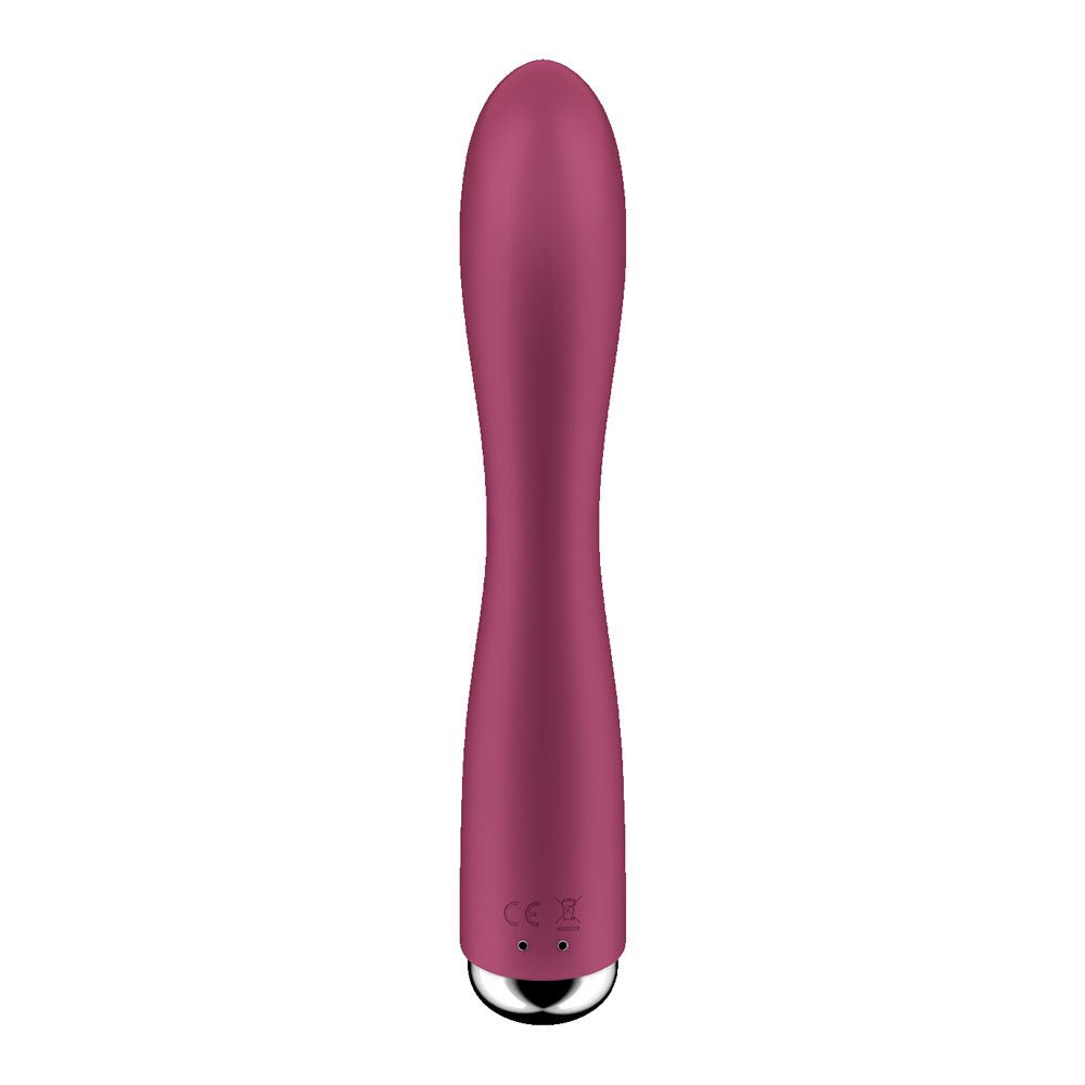 Satisfyer Spinning Rabbit 1 - Red 20 cm Rechargeable Rotating Rabbit Vibrator