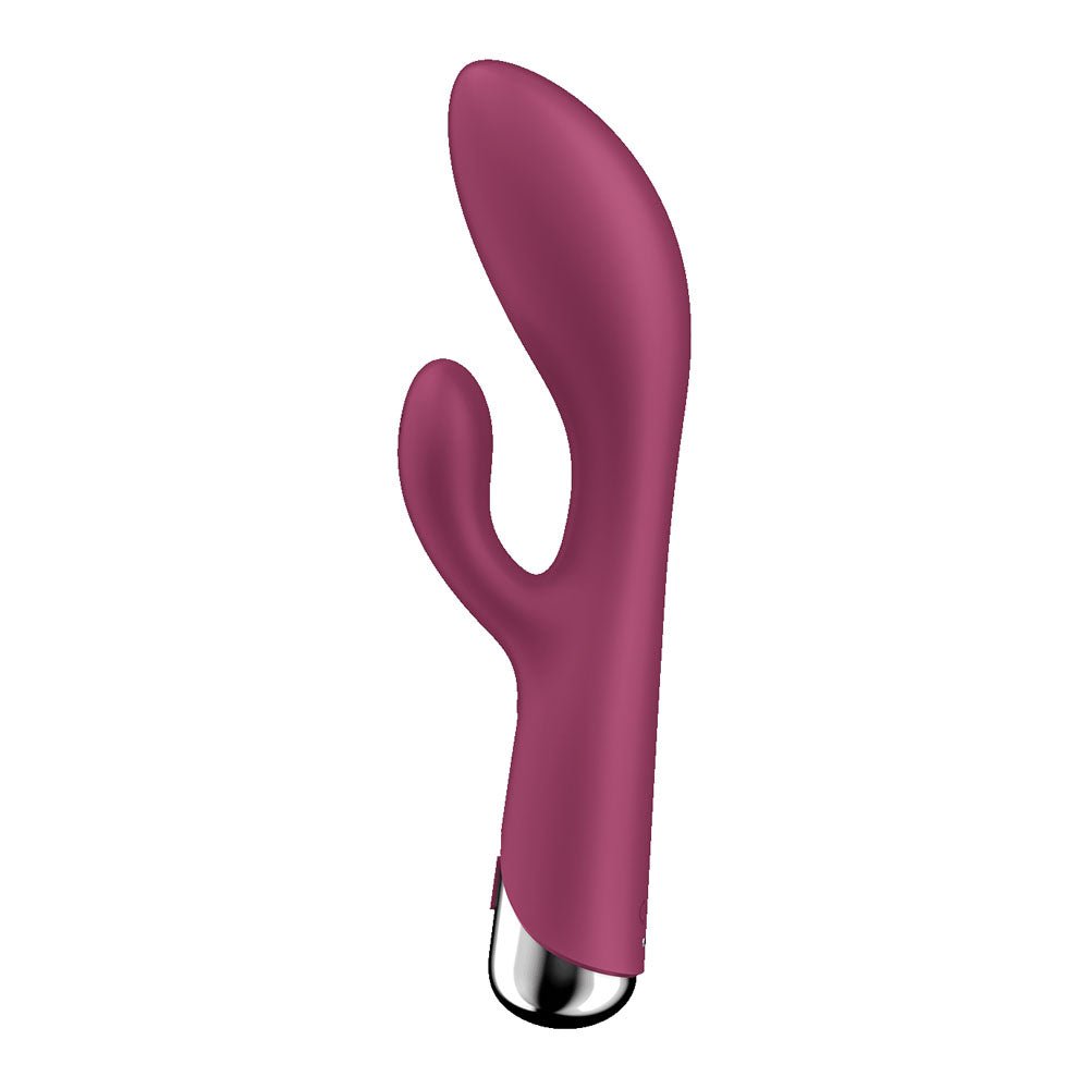 Satisfyer Spinning Rabbit 1 - Red 20 cm Rechargeable Rotating Rabbit Vibrator