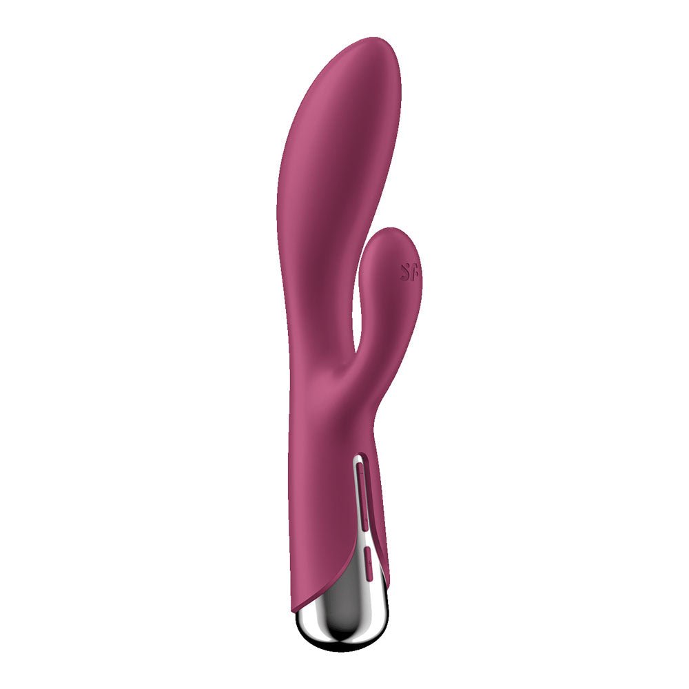 Satisfyer Spinning Rabbit 1 - Red 20 cm Rechargeable Rotating Rabbit Vibrator