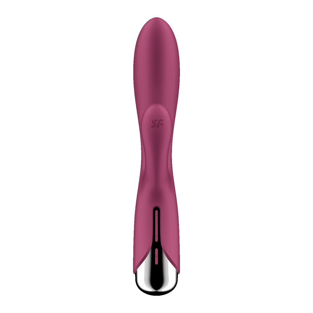 Satisfyer Spinning Rabbit 1 - Red 20 cm Rechargeable Rotating Rabbit Vibrator