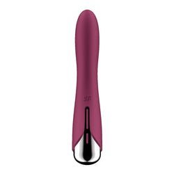 Satisfyer Spinning Vibe 1 - Red 17.8 cm USB Rechargeable Rotating Vibrator