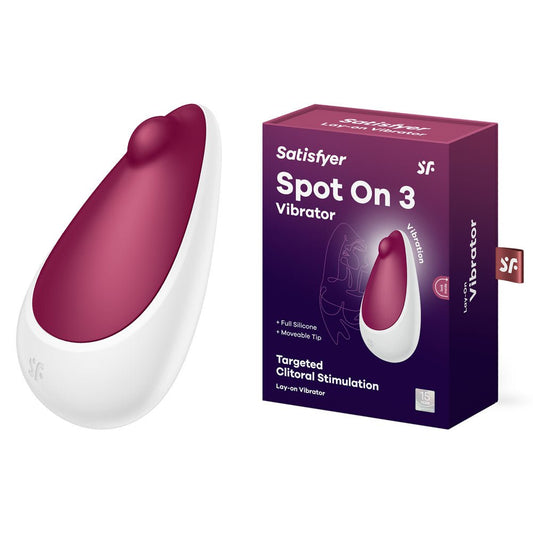 Satisfyer Spot On 3 - Berry USB Rechargeable Stimulator