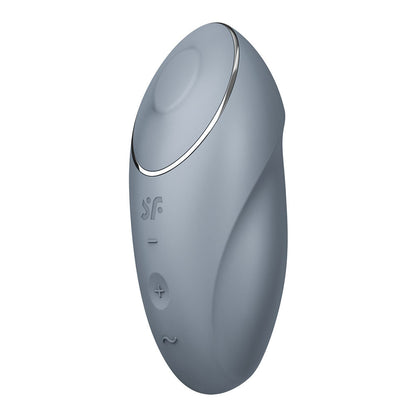 Satisfyer Tap & Climax 1 - Bluegrey USB Rechargeable Pulsing Stimulator