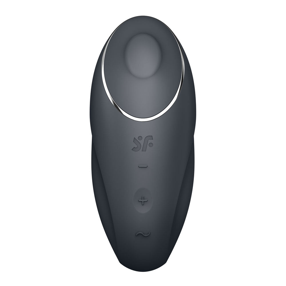 Satisfyer Tap & Climax 1 - Grey USB Rechargeable Pulsing Stimulator