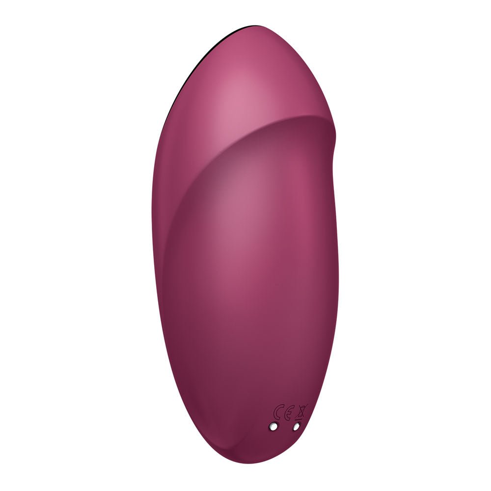 Satisfyer Tap & Climax 1 - Red USB Rechargeable Pulsing Stimulator