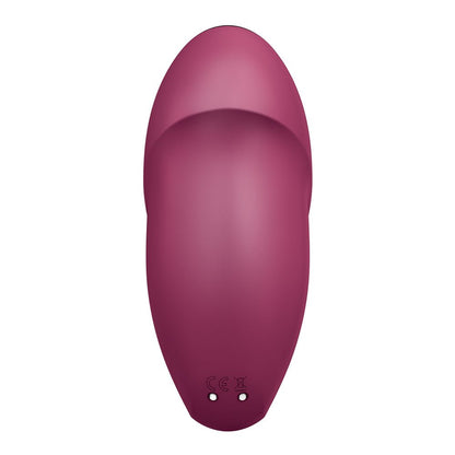 Satisfyer Tap & Climax 1 - Red USB Rechargeable Pulsing Stimulator