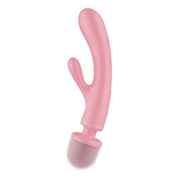 Satisfyer Top Secret - Pink USB Rechargeable Rabbit Vibrator and Massage Wand