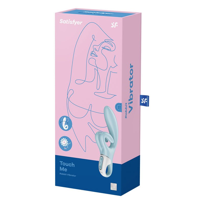 Satisfyer Touch Me - Blue USB Rechargeable Rabbit Vibrator