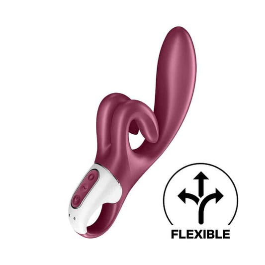 Satisfyer Touch Me - Red USB Rechargeable Rabbit Vibrator