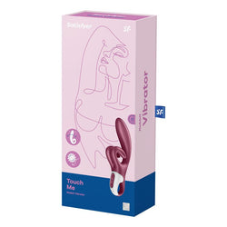 Satisfyer Touch Me - Red USB Rechargeable Rabbit Vibrator