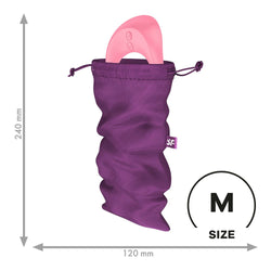 Satisfyer Treasure Bag Medium - Violet Medium Toy Storage Bag