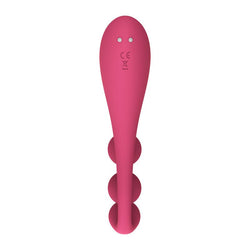 Satisfyer Tri Ball 1 - Red USB Rechargeable 3-Motor Vibrator