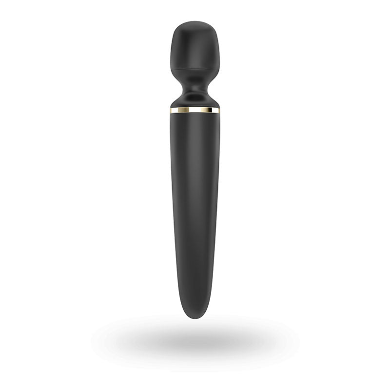 Satisfyer Wand-er Woman - Black USB Rechargeable Massager Wand