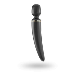 Satisfyer Wand-er Woman - Black USB Rechargeable Massager Wand