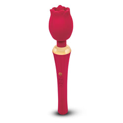 Secret Kisses Rosegasm Rose Wand Rose Red 30.5 cm Massager Wand