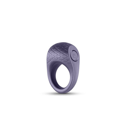 Seduction - Levi - Metallic Grey USB Rechargeable Vibrating Cock Ring