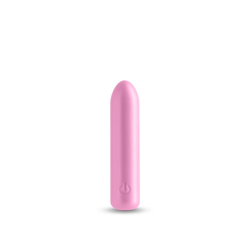 Seduction - Roxy - Metallic Pink 9 cm USB Rechargeable Vibrating Bullet