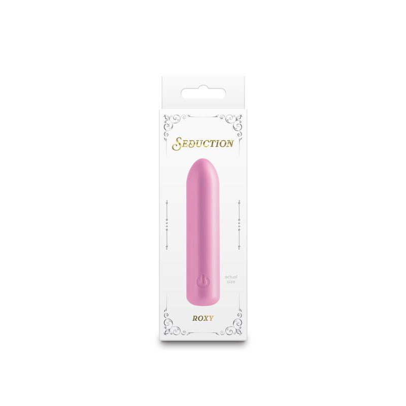 Seduction - Roxy - Metallic Pink 9 cm USB Rechargeable Vibrating Bullet