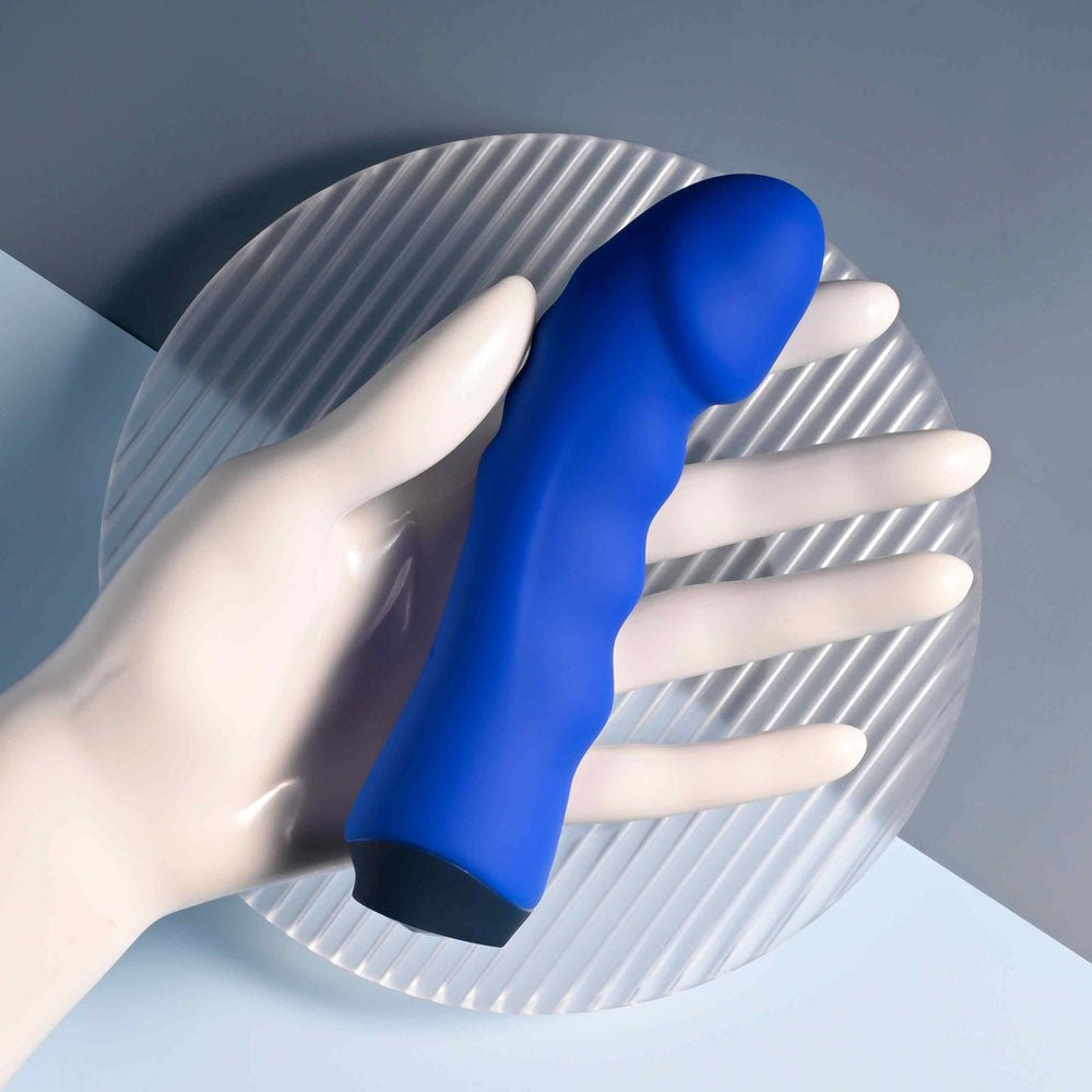 Selopa BANGER - Blue 13.6 cm USB Rechargeable Vibrator