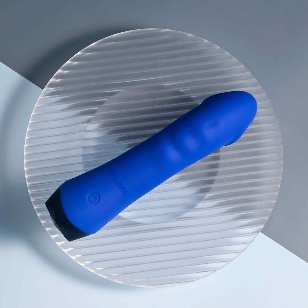 Selopa BANGER - Blue 13.6 cm USB Rechargeable Vibrator