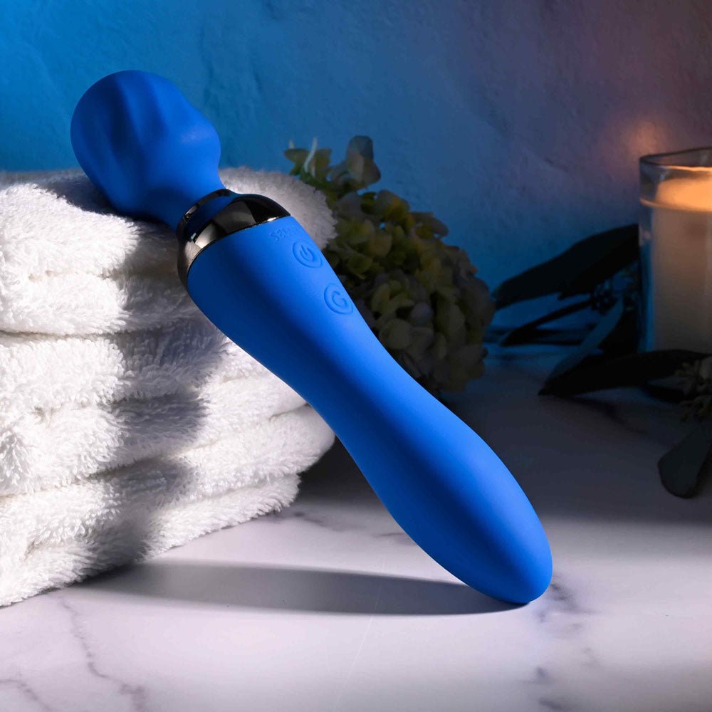 Selopa BELLE Blue USB Rechargeable 20 cm Massage Wand