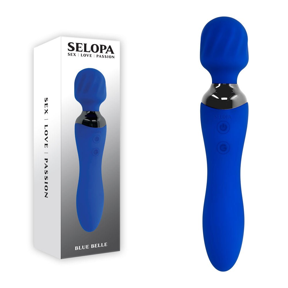 Selopa BELLE Blue USB Rechargeable 20 cm Massage Wand