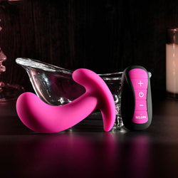 Selopa HOOKING UP Pink 9.5 cm Vibrator with Wireless Remote