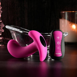 Selopa HOOKING UP Pink 9.5 cm Vibrator with Wireless Remote