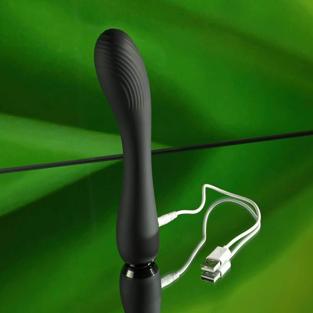 Selopa MIDNIGHT MAGIC Black 20.2 cm USB Rechargeable Vibrator