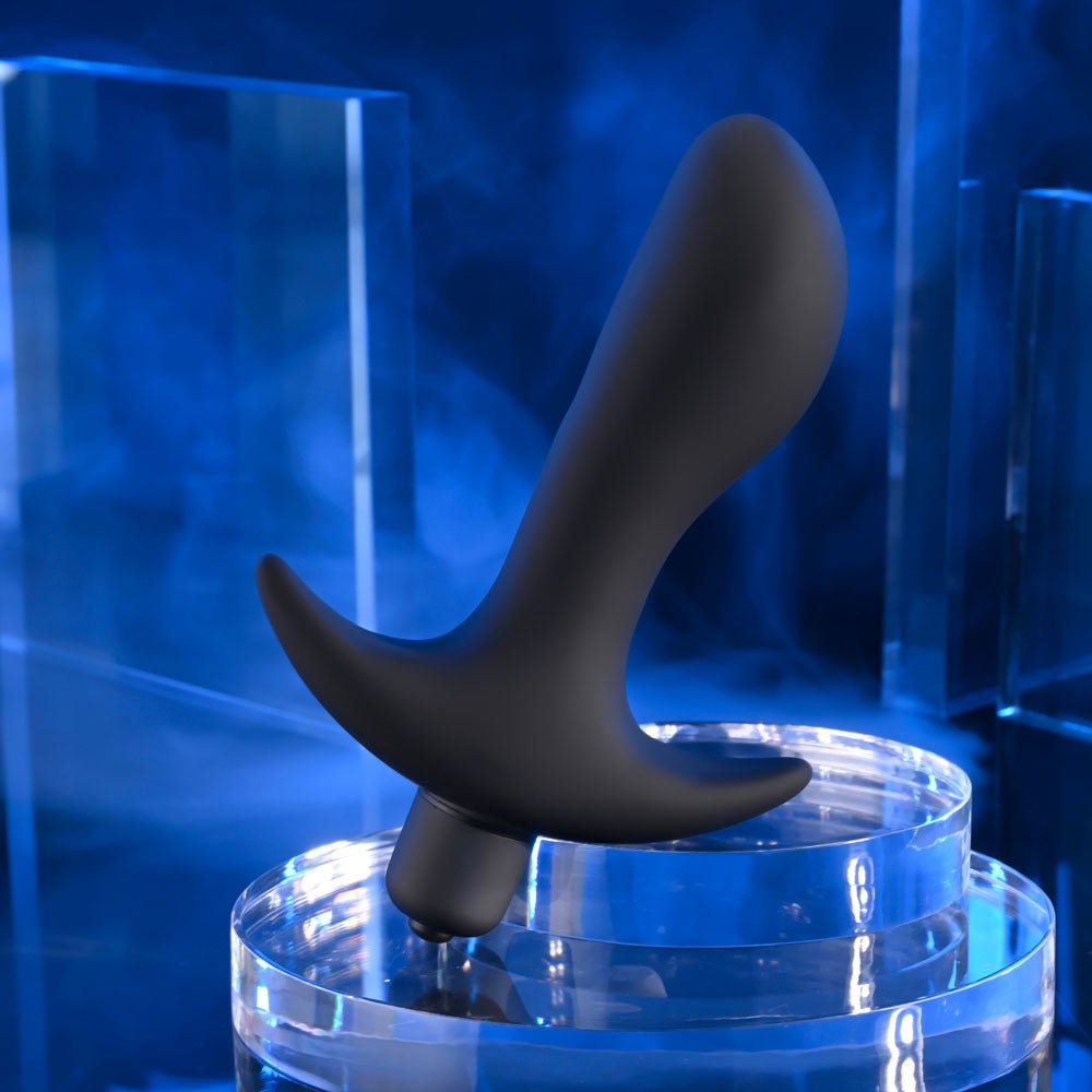 Selopa P - SPOT TRAINER - Black 12.7 cm Vibrating Prostate Massager