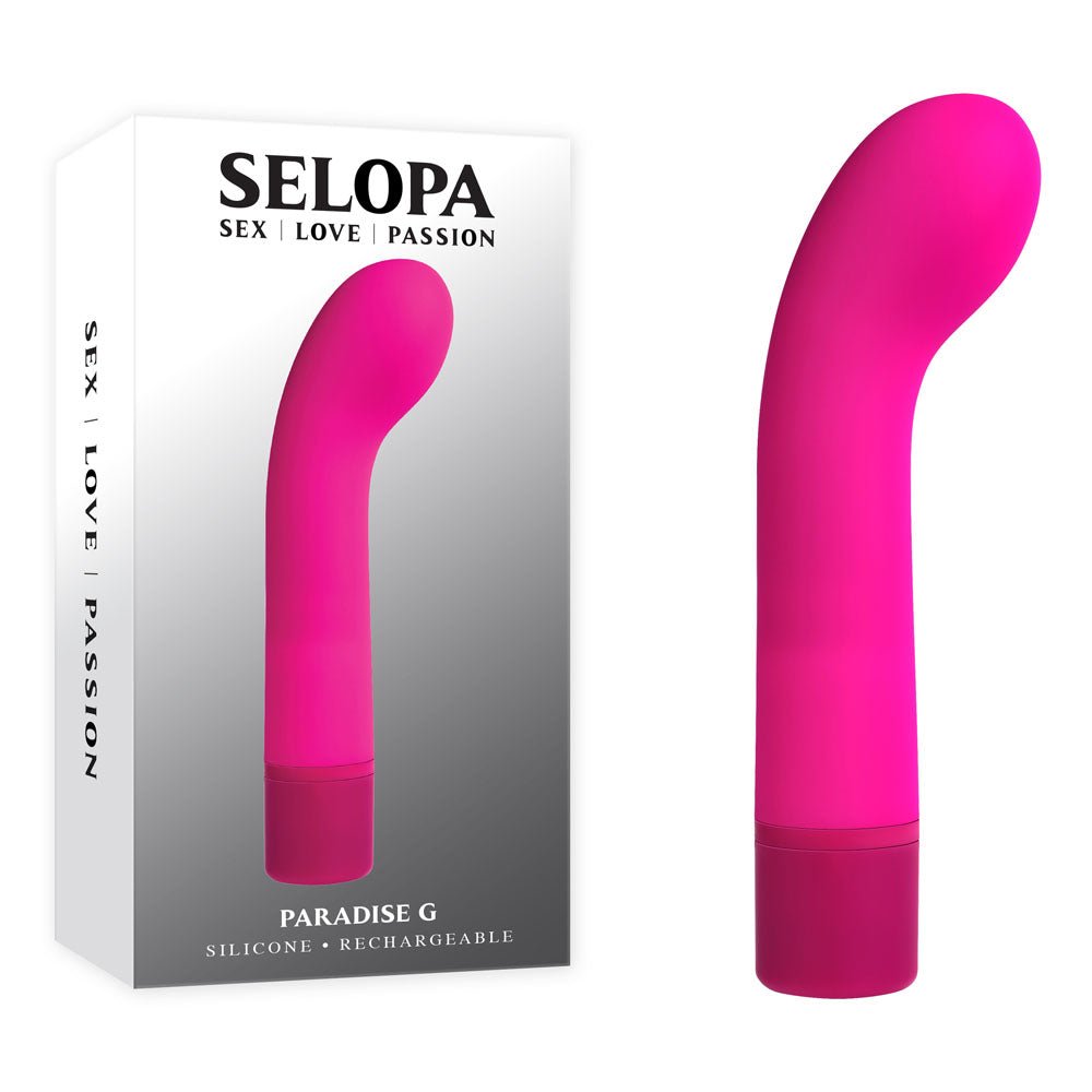 Selopa PARADISE G Pink 12.7 cm USB Rechargeable Vibrator