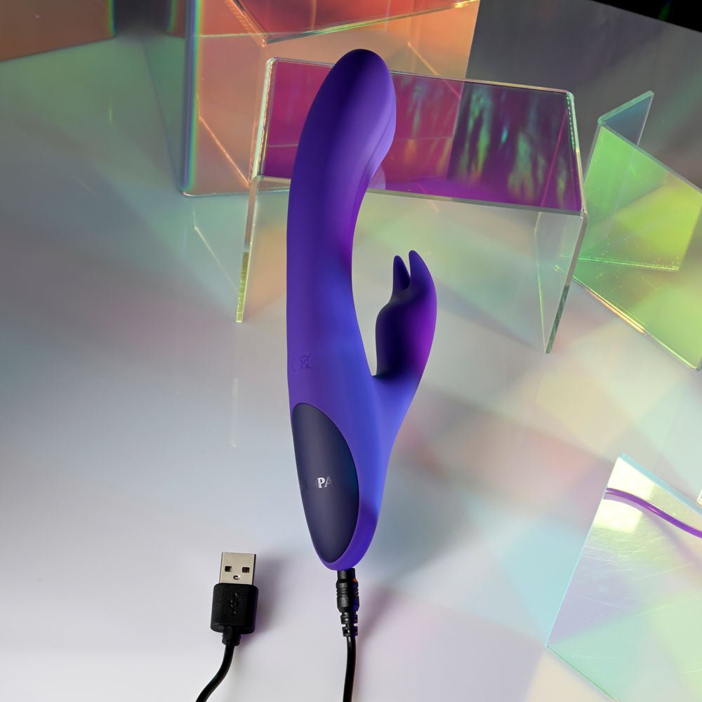 Selopa POSEABLE BUNNY Purple 21 cm Poseable Rabbit Vibrator