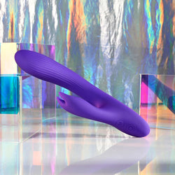 Selopa POSEABLE BUNNY Purple 21 cm Poseable Rabbit Vibrator