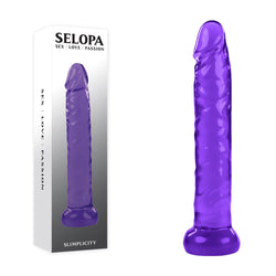 Selopa SLIMPLICITY Purple 15.7 cm Dildo