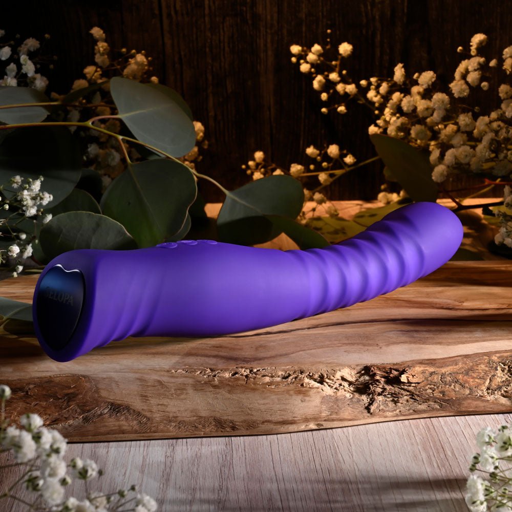 Selopa TRIXXXIE Purple 22.2 cm USB Rechargeable Vibrator