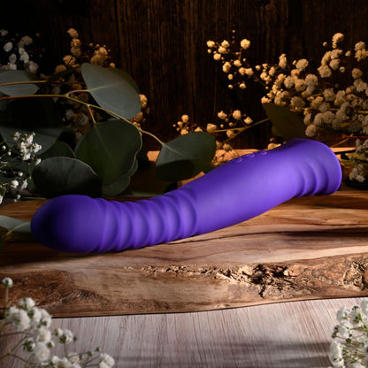 Selopa TRIXXXIE Purple 22.2 cm USB Rechargeable Vibrator