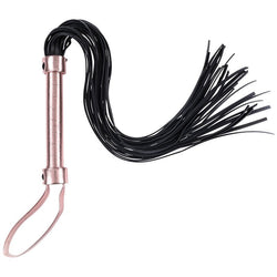 Sex & Mischief Brat Flogger Rose Gold/Black