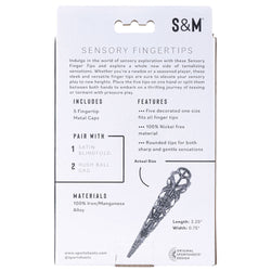 Sex & Mischief Sensory Fingertips - Black