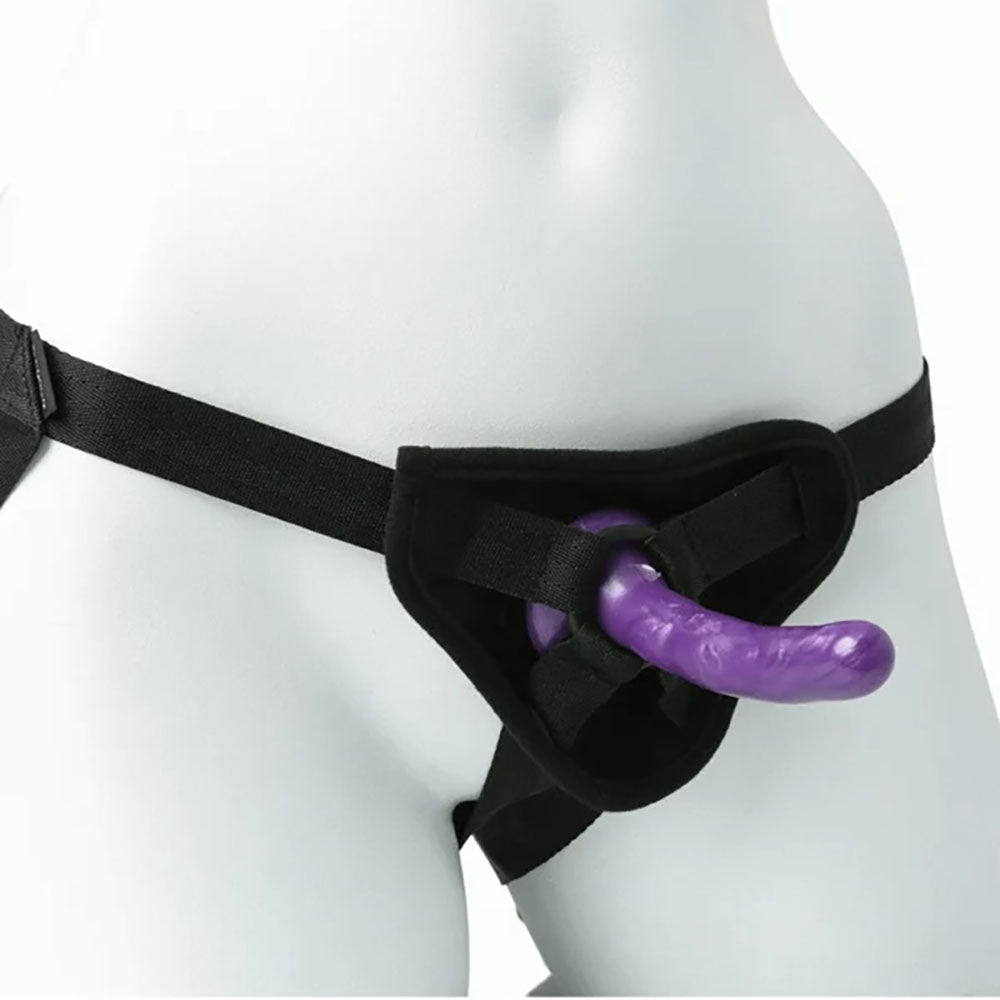 Sex & Mischief Strap - On & Silicone Dildo Kit